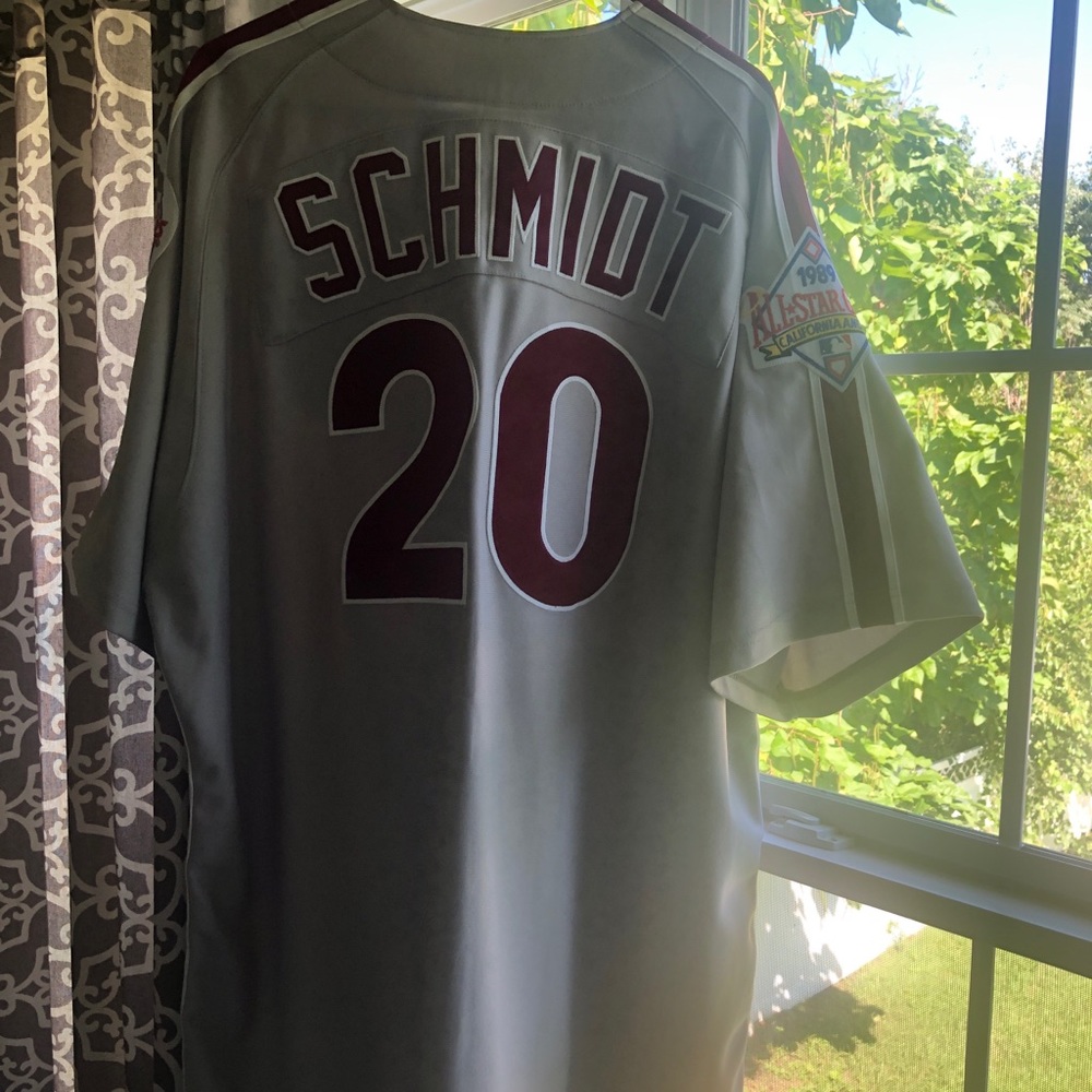 Throwback Baseball Jersey/ Mike Schmidt - image 4